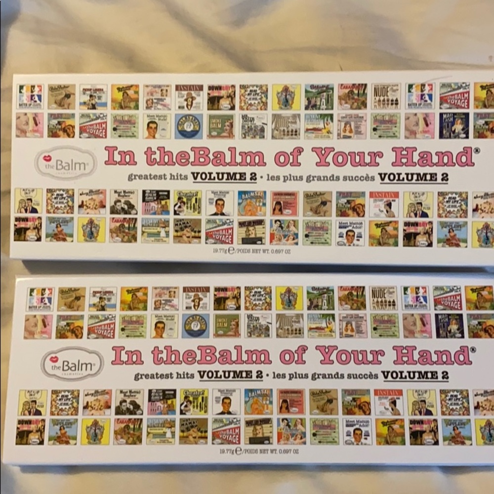 In theBalm of your hand Volume 2